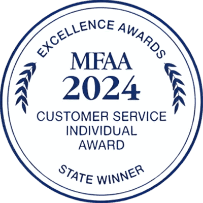 About Mortgage Broker company MFAA 2024 award badge